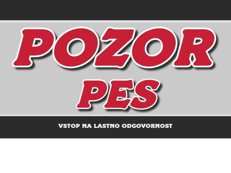 TABLA POZOR PES SIVA