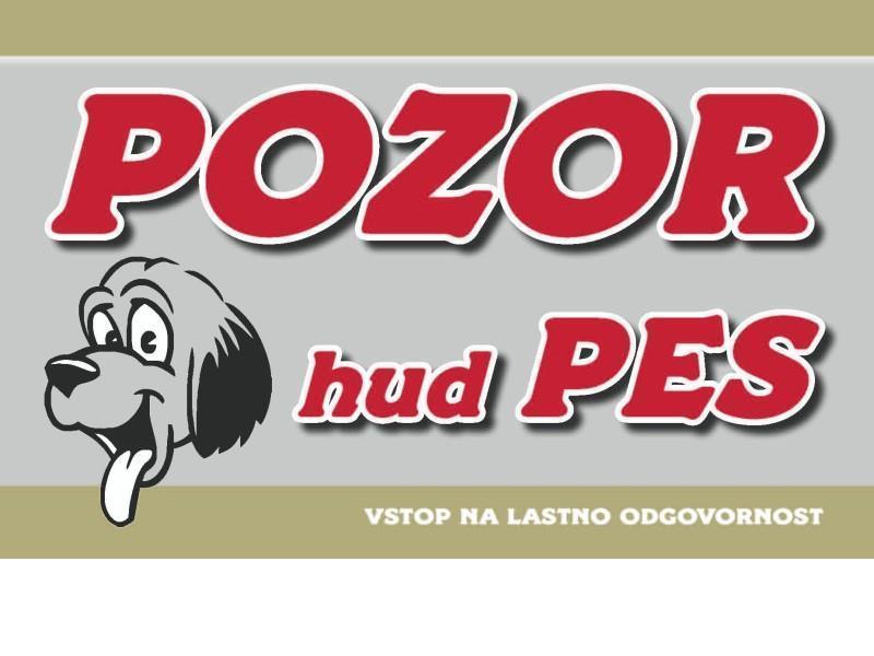 POZOR HUD PES