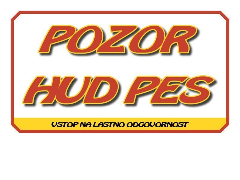 POZOR HUD PES