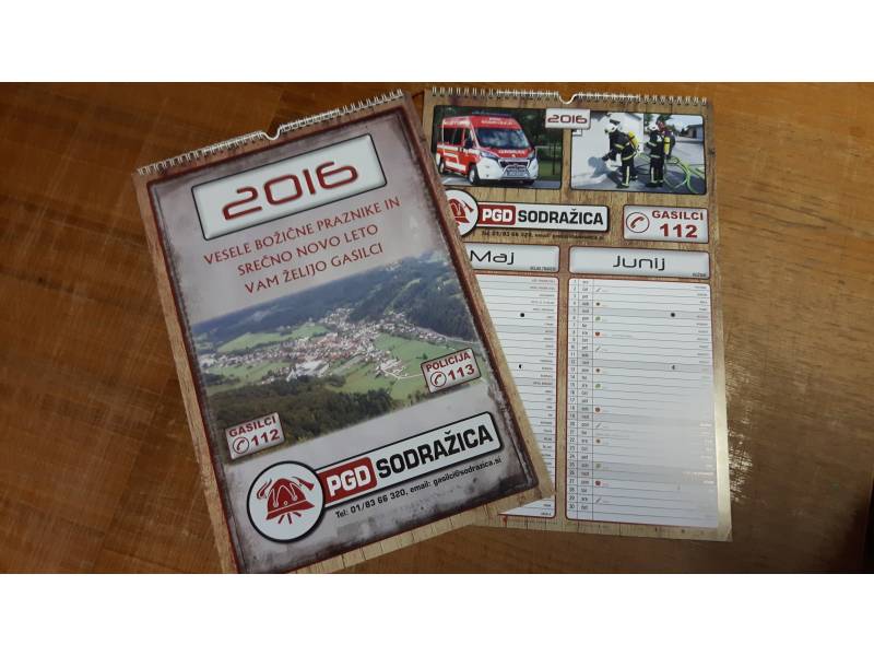 KOLEDARJI PO NAROČILU 2020