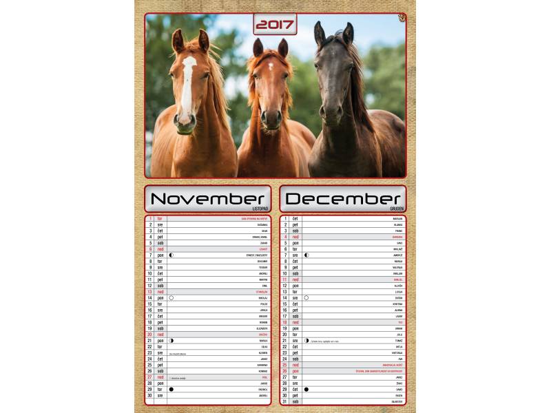 KOLEDARJI PO NAROČILU 2020