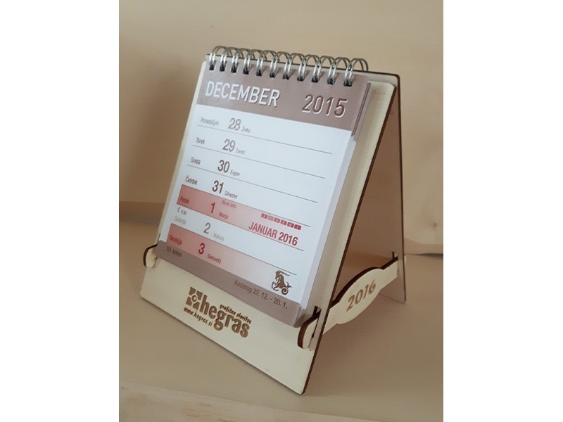 Koledar Piramida lesen