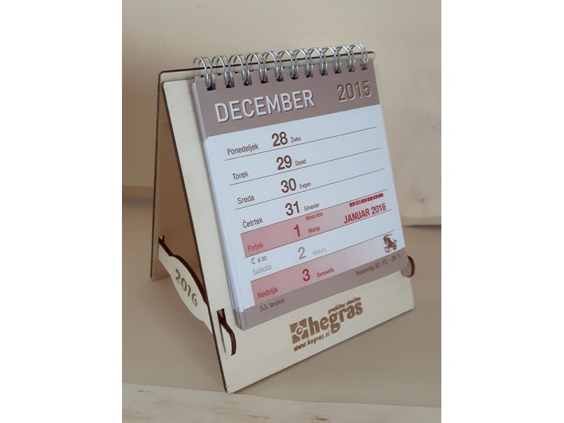 Koledar Piramida lesen