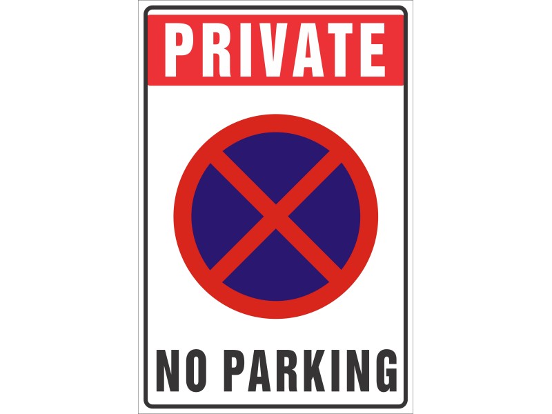 NO PARKING PRIVAT