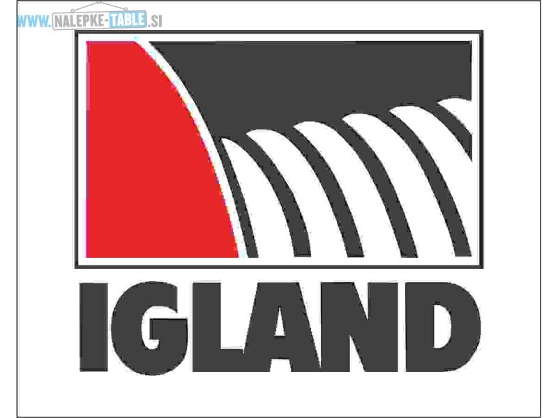 Nalepka IGLAND