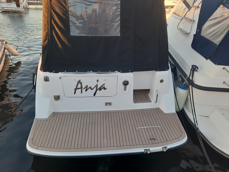 Registracijska nalepka za čoln - bela