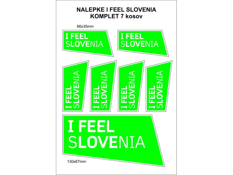 NALEPKA I FEEL SLOVENIJA