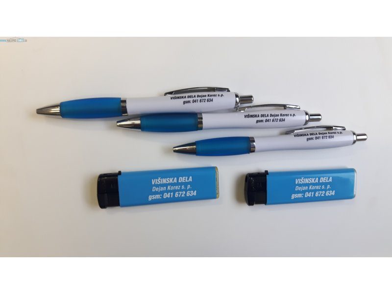 Kemični svinčniki z tiskom