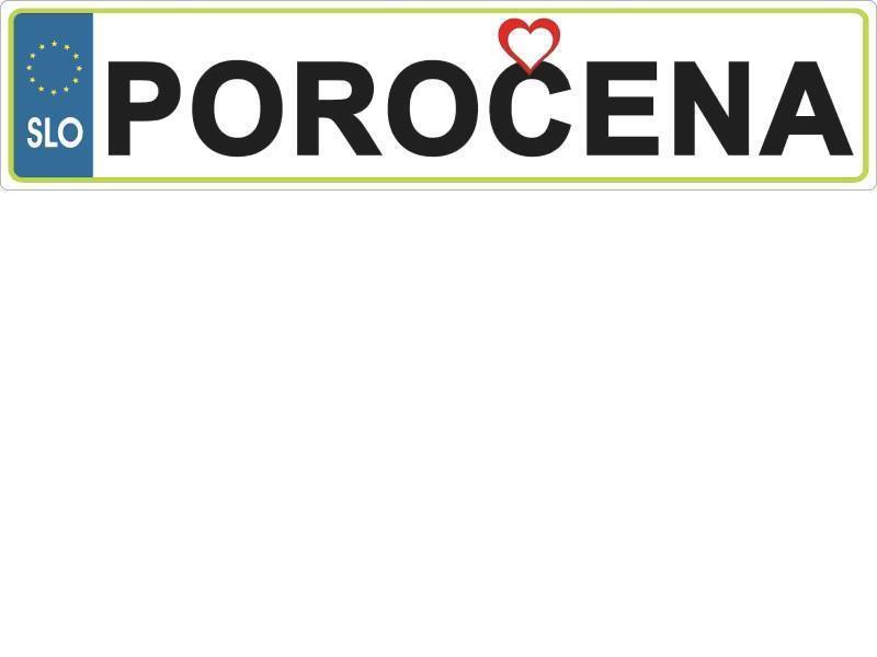 TABLICA POROKA POROČENA