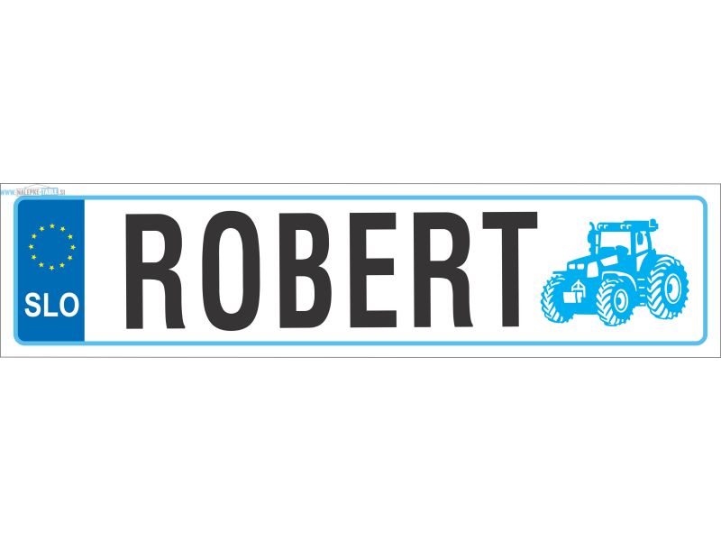 TABLICA IME OTROKA TRAKTOR