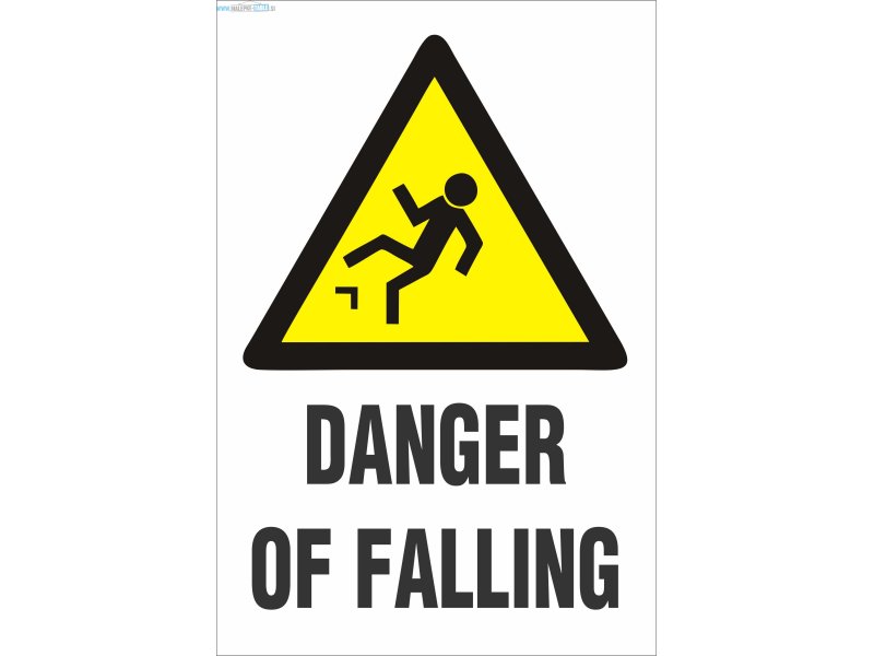 Danger of falling