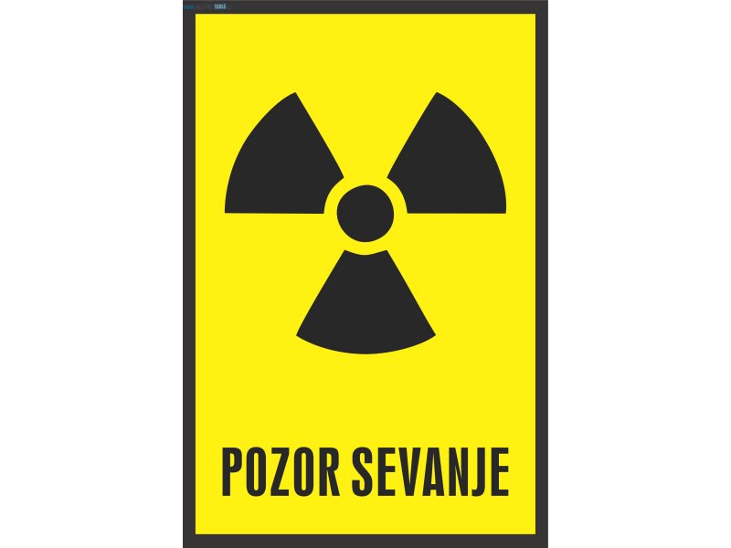 Pozor sevanje
