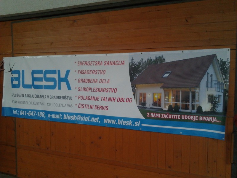 PROMOCIJSKI TRANSPARENT po naročilu