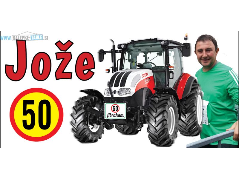 Transparent za rojstni dan zenske