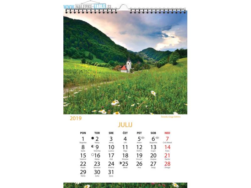 Koledar Mini Slovenija