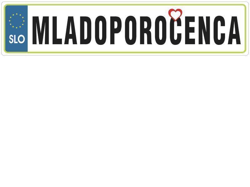 TABLICA MLADOPOROČENCA