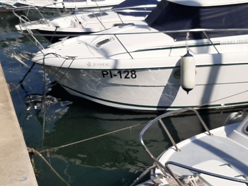 Registracijska nalepka za čoln - črna