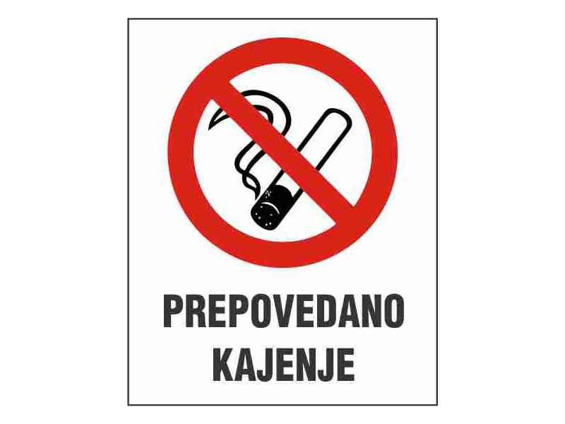 Prepovedano kajenje