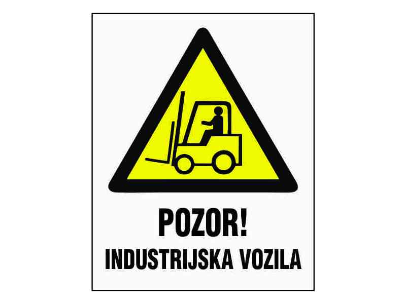 Pozor industrijska vozila