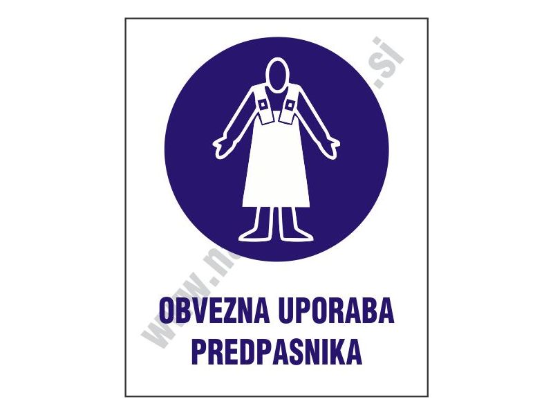 Obvezna uporaba predpasnika