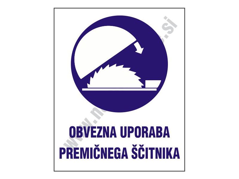 Obvezna uporava premicnega scitnika