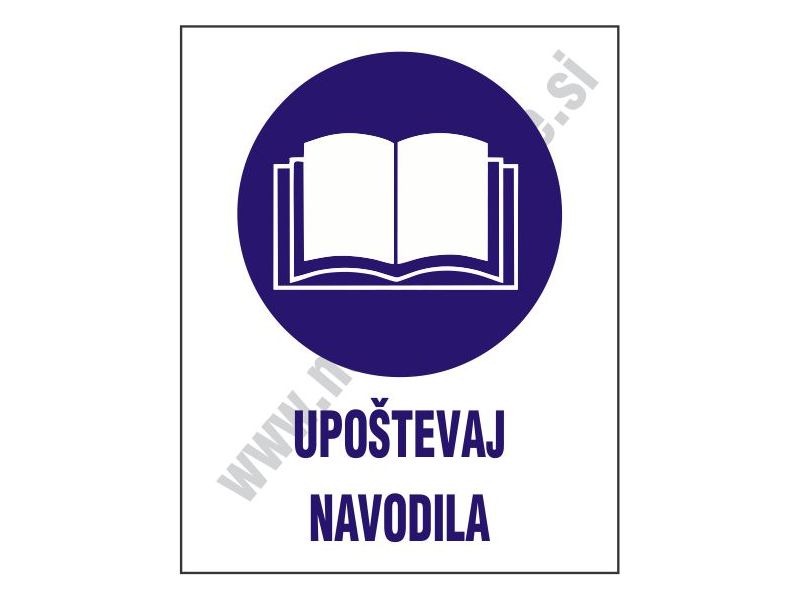 Upostevaj navodila