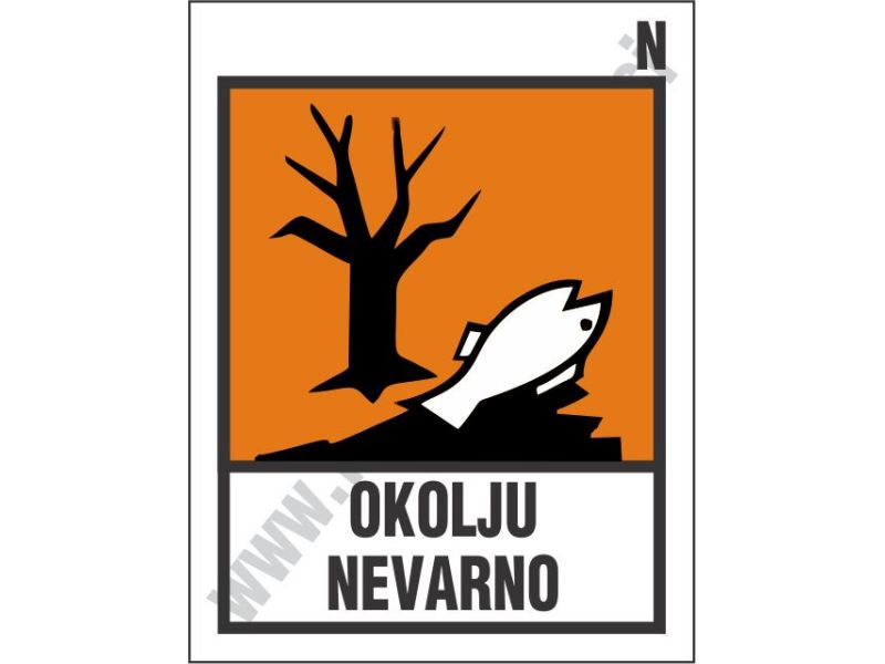 Okolju nevarno