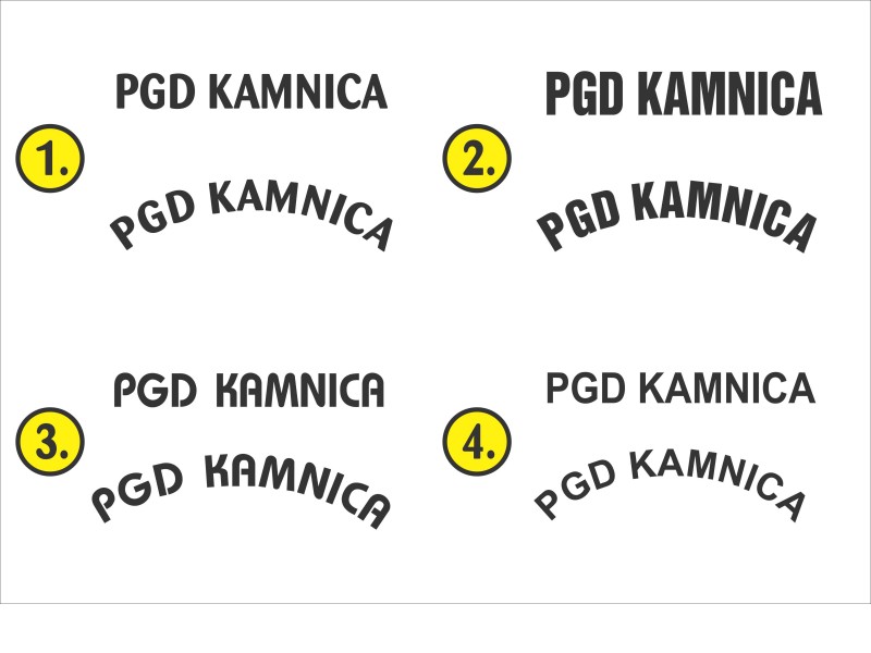 NALEPKA ZA NA GASILSKO ČELADO