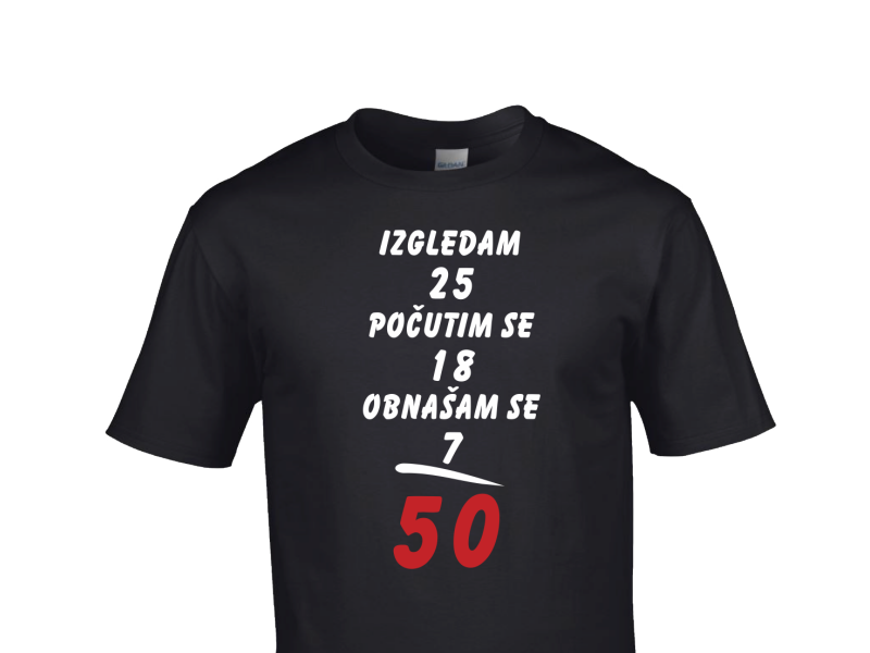 Majica 50 let