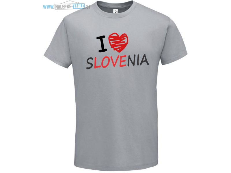 Majica I love Slovenia 