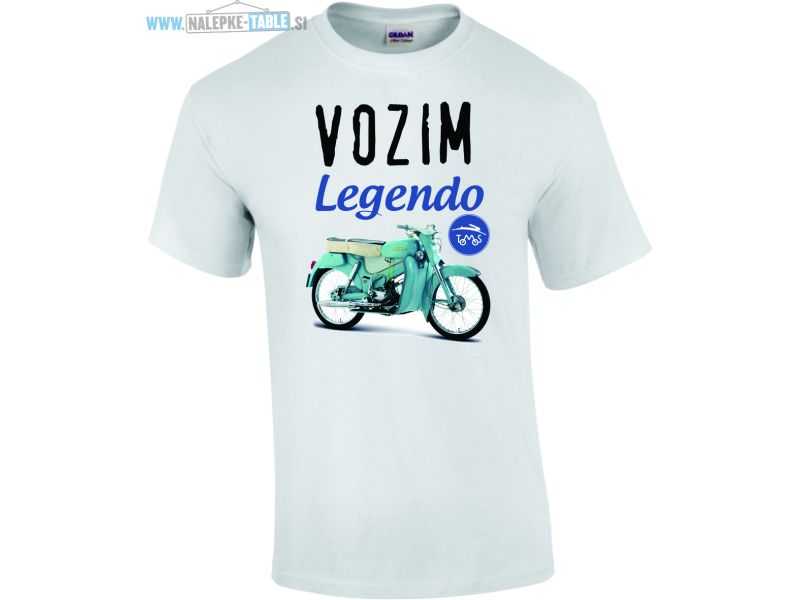 Majica vozim legendo Tomos 2