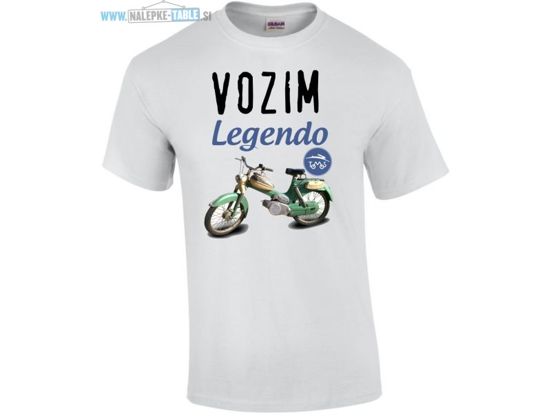 Majica vozim legendo Tomos 3