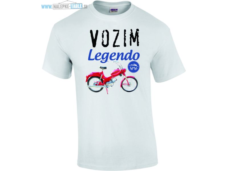 Majica vozim legendo Tomos