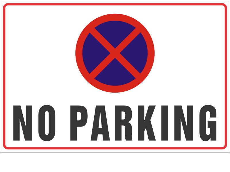 NO PARKING