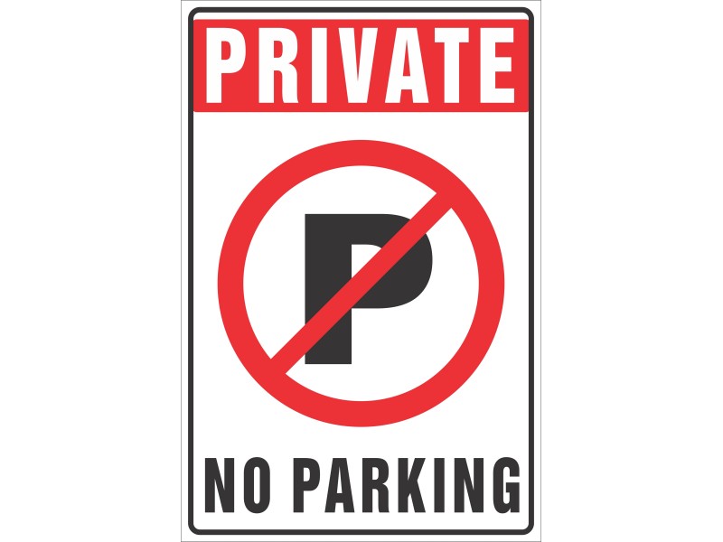 NO PARKING PRIVAT