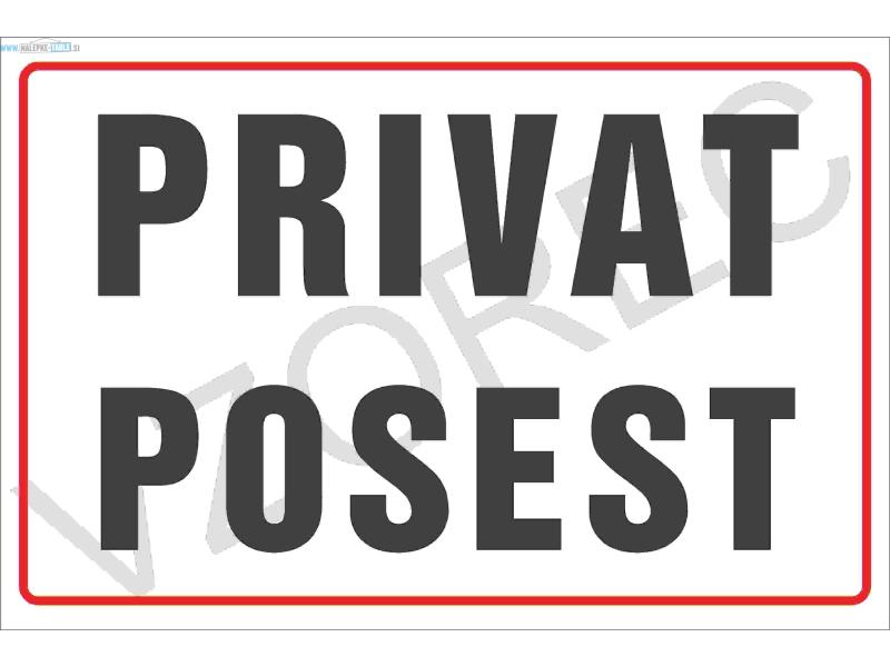 PRIVAT POSEST 