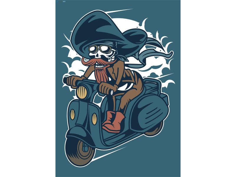 Pirate Scooter