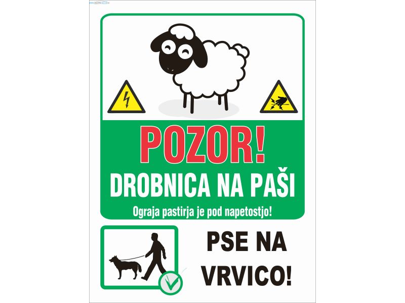 Pozor drobnica na paši