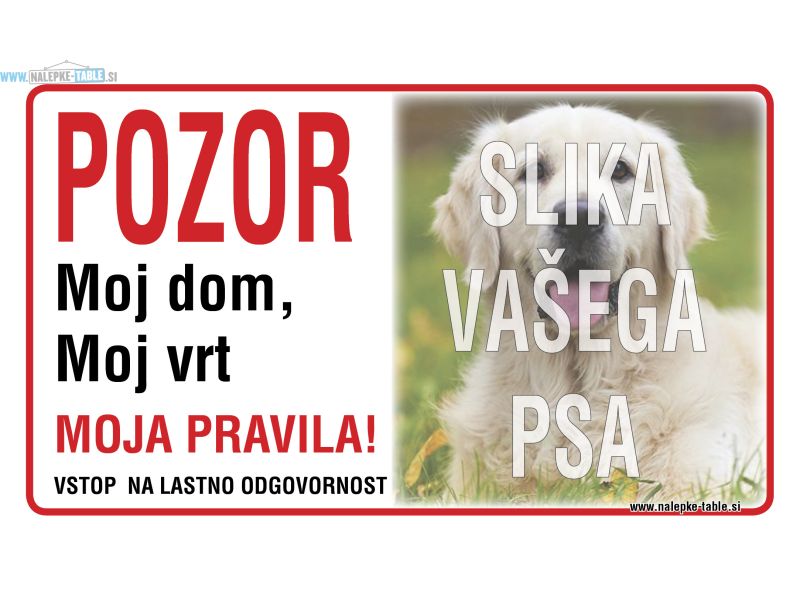 MOJ DOM, MOJ VRT, MOJA PRAVILA