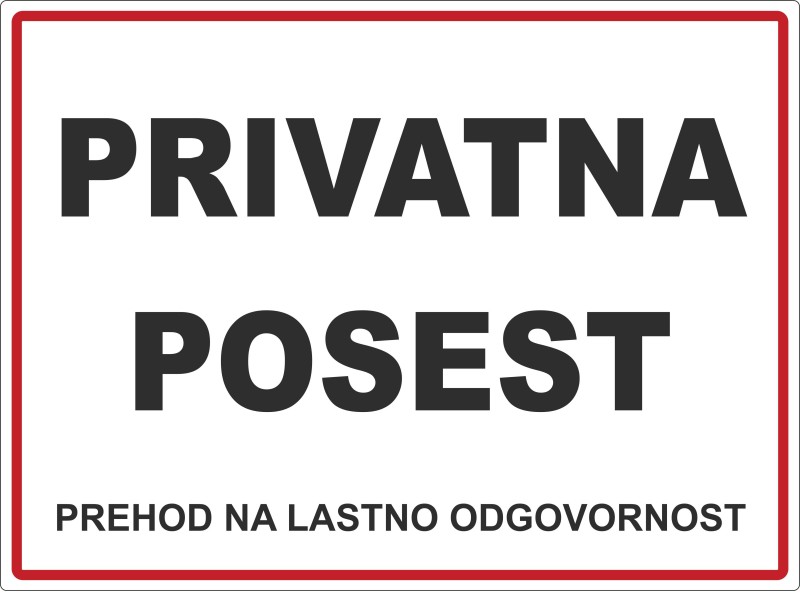 PRIVATNA POSEST