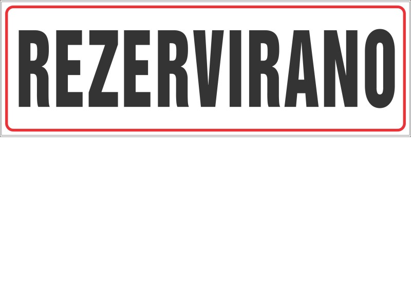 REZERVIRANO