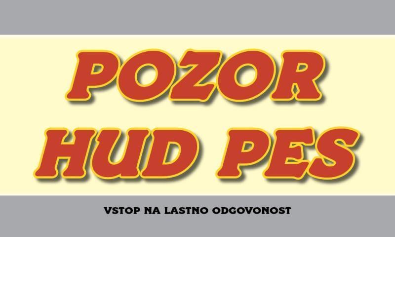 POZOR HUD PES