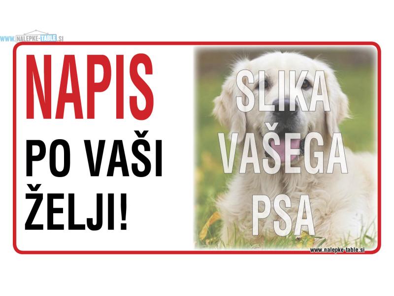 TABLICA NAPIS PO VAŠIH ŽELJAH