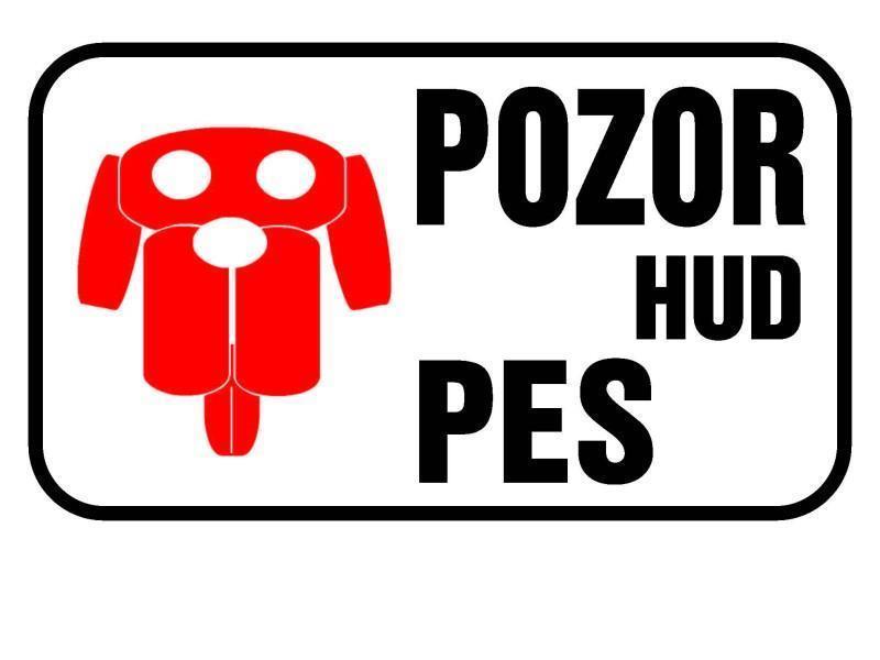 POZOR HUD PES