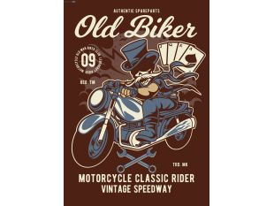 Old Man Biker