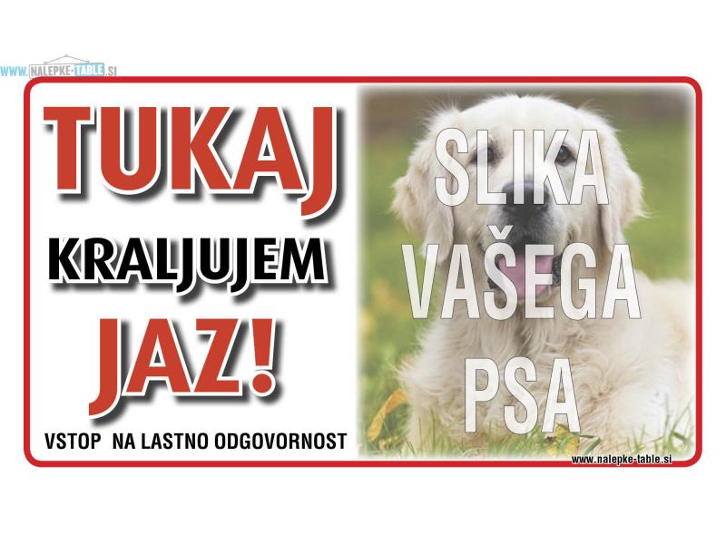 TABLICA TUKAJ KRALJUJEM JAZ