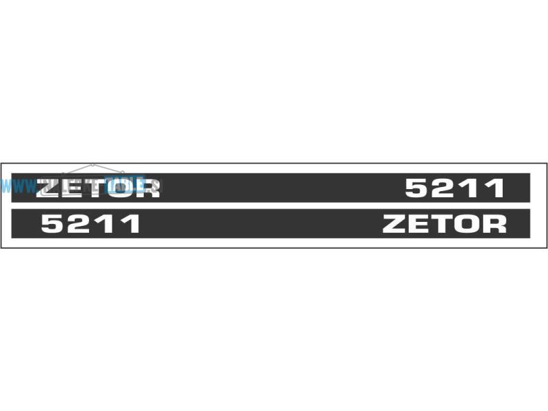 Nalepka Zetor 5211