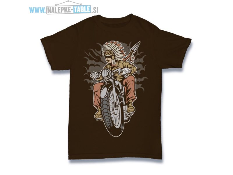 Indian Native Biker